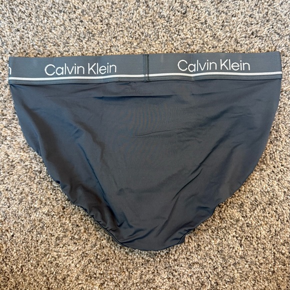 Calvin Klein Men's Dark Gray Briefs - Picture 2 of 3